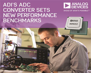아나로그디바이스, 12bit 10.25Gsps 성능의 RF ADC 출시